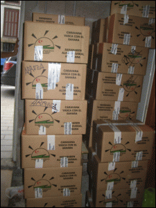 Kaxak, Saharara bidaltzeko prest./Hitza