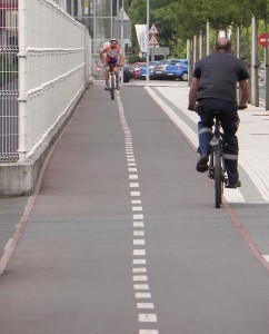 Lazkaotik Senpere aldera doan bidegorria.