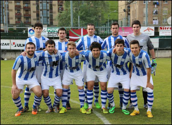 Pasa den larunbatean Gernikaren aurka jokatu zuen hasierako hamaikakoa.