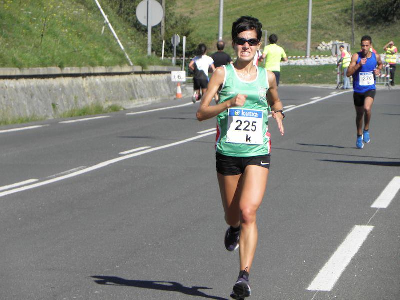 Maitane Guerrero hernaniarra, emakumezkoetan garailea./Aimar Maiz