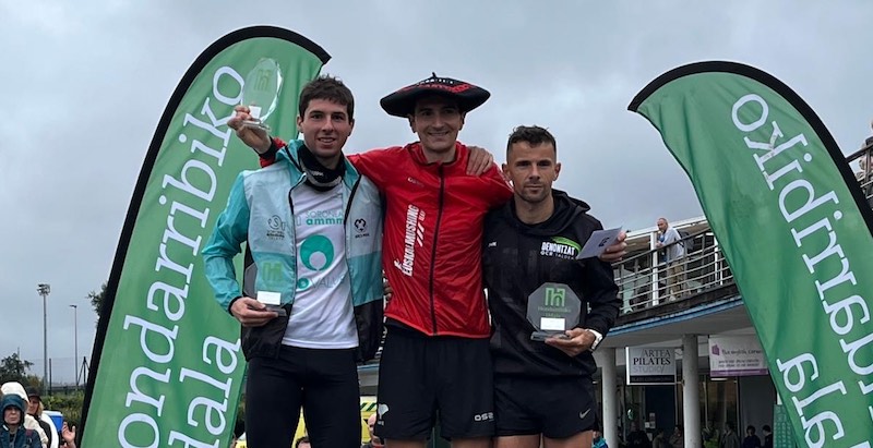 Beñat Ibañez zumarragarra, bigarren Hondarribiko mendi lasterketan Beñat Ibañez zumarragarra, bigarren Hondarribiko mendi lasterketan