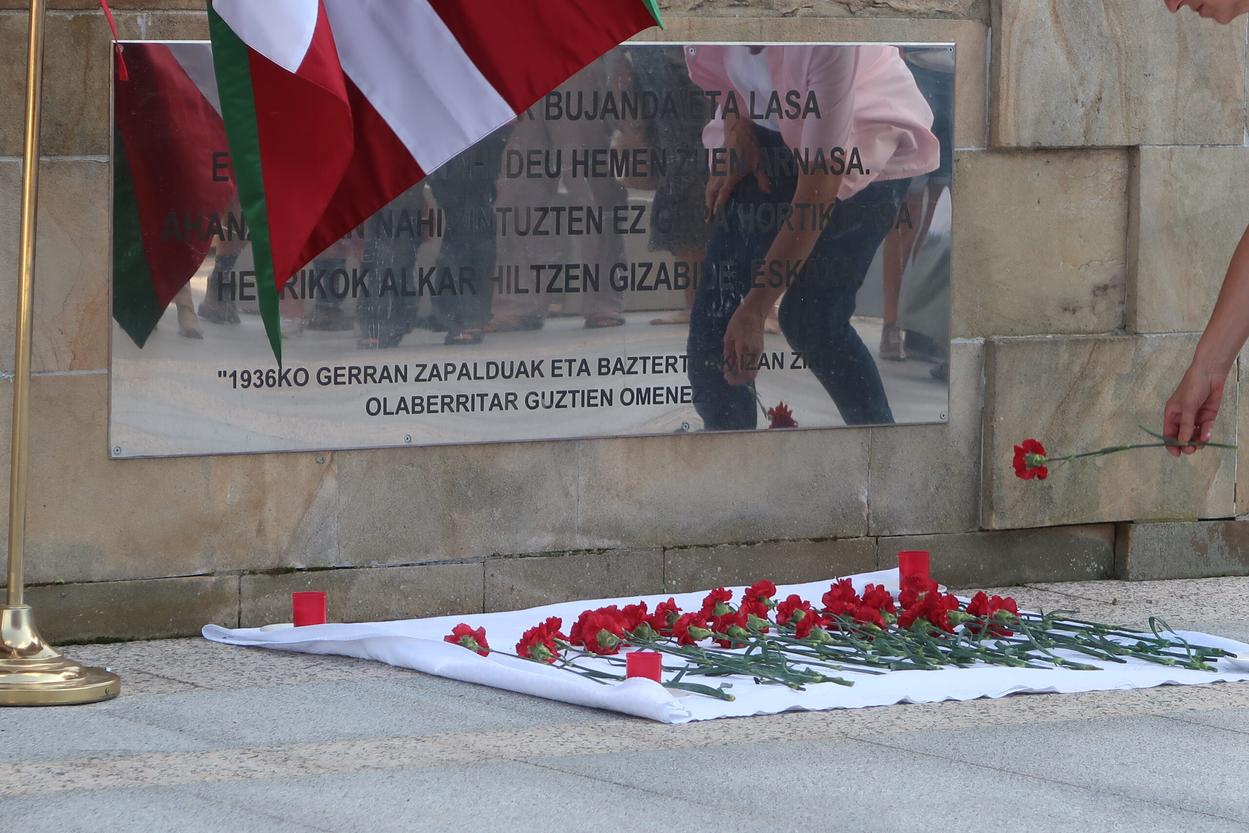 Oroimen ekitaldia bihar Olaberrian
