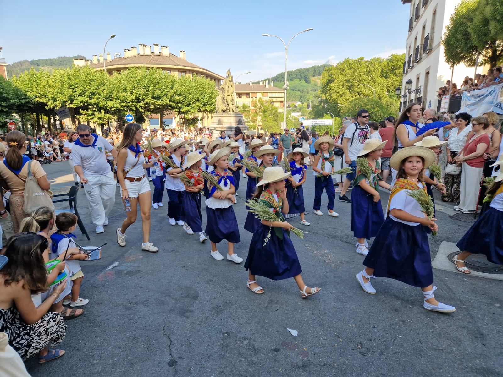 Danborradarekin amaitu dira Ordiziako Haurren jaiak